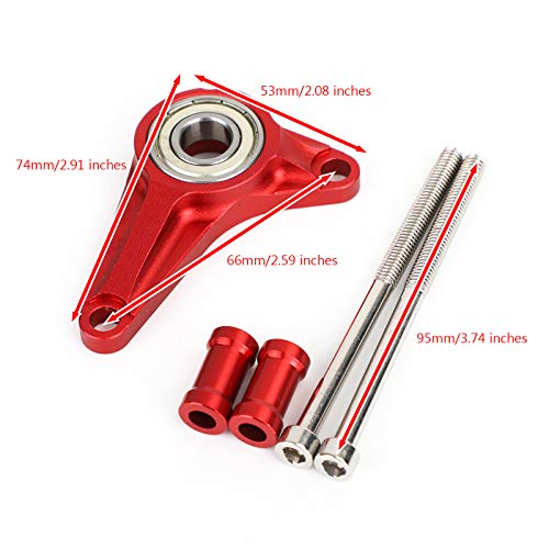 Bruce &amp; Shark CNC shifting gear stabilizer Honda Grom MSX125/SF 2013-2019 for for motorcycle red 