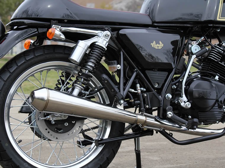 AJS Cadwell 125 - кабина модель -* распределение доставка отдельно .