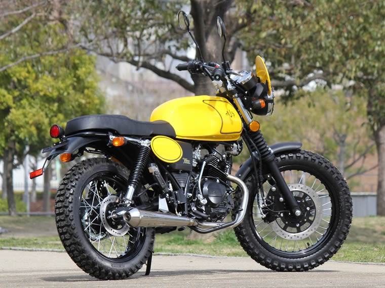 AJS Tempest Scrambler 125 - кабина модель -* распределение доставка отдельно .