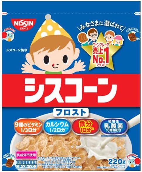 日清シスコ シスコーン フロスト 220g×3個 シスコーン シリアルの商品画像