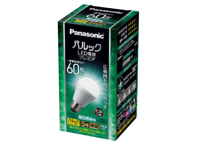 Panasonic 【2個】パルック LED電球 プレミア LDA7LGSK6F2T （電球色