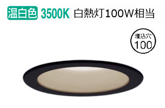 温白色 / ブラックつや消し