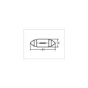  mail service possible Stanley Raybrig hyper valve(bulb) clear T10x31 room lamp * map lamp .R104