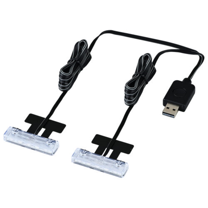 LEDフロアライトUSB 2連 F338の商品画像