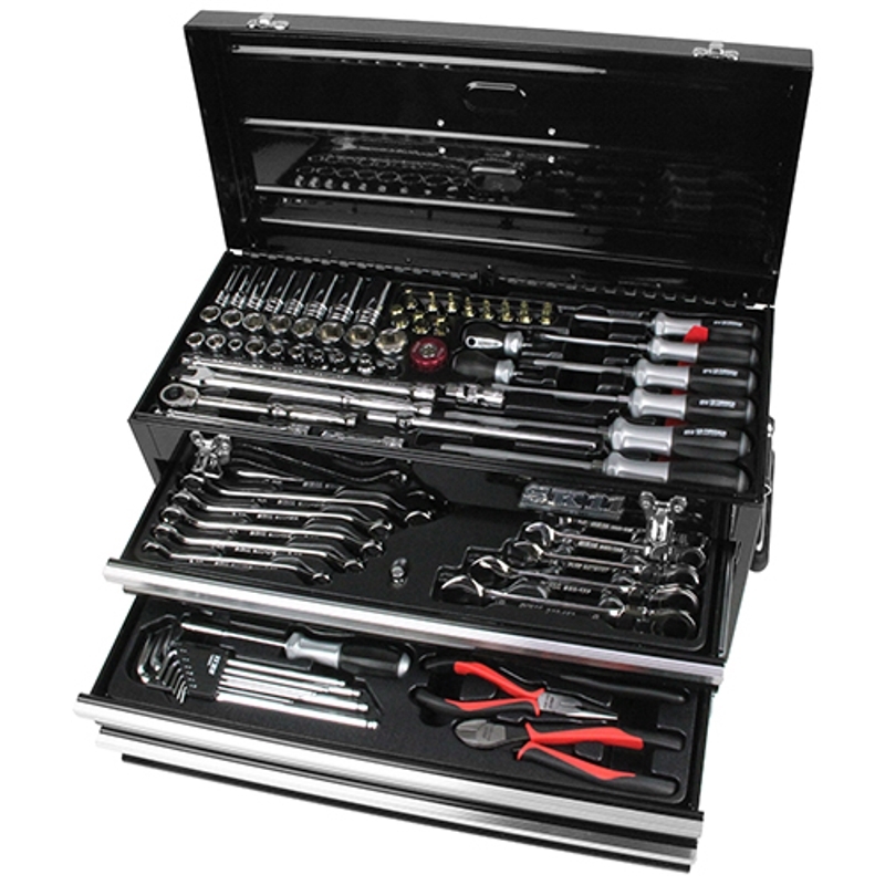 SK11 整備工具セット 133点組 ブラック 各種メンテナンス対応 SST-16133BKの商品画像