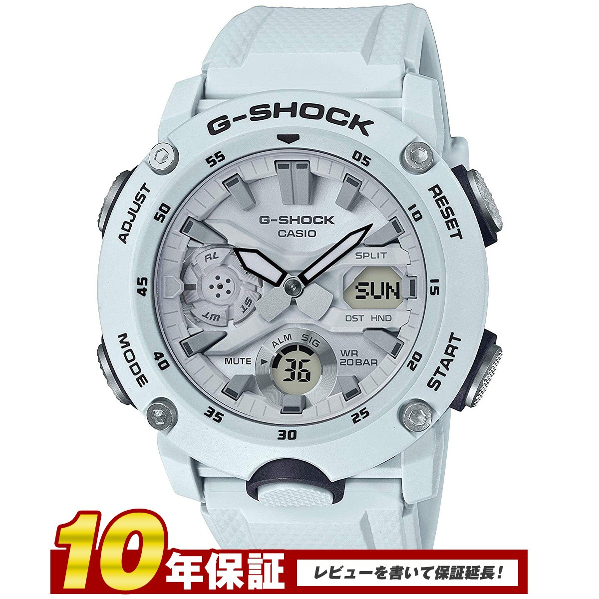 CASIO G-SHOCK BASIC カーボンコアガード 海外モデル GA-2000S-7A G-SHOCK G-SHOCK BASIC メンズウォッチの商品画像