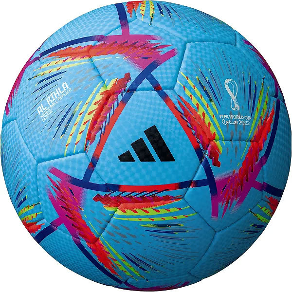 アディダス サッカーボール アル・リフラ リーグ 4号球 水色 2022 FIFAワールドカップ 公式試合球レプリカモデル AF454SK  :af454sk:野球用品ベースボールタウン - 通販 - Yahoo!ショッピング