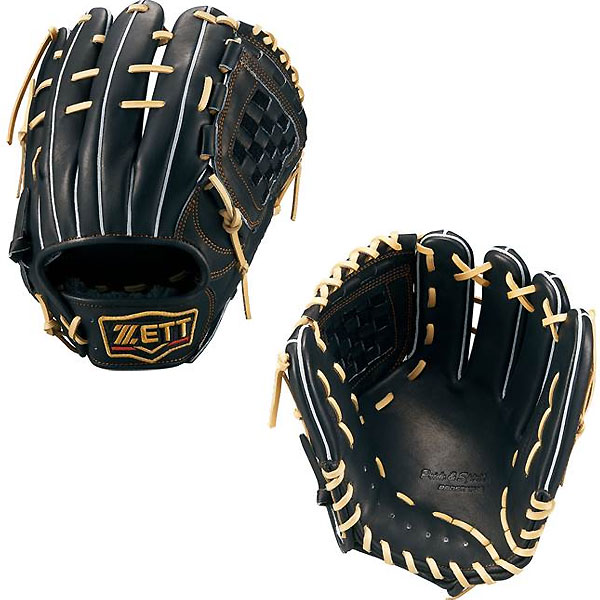 ゼット プロステイタス 二塁手・遊撃手 源田モデル 右投 （ブラック/パステルブラウン） BRGB30561 1932 プロステイタス 軟式グローブの商品画像