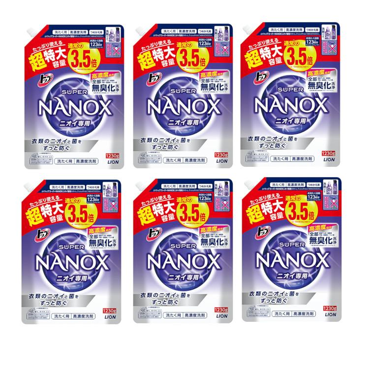 LION トップ スーパーナノックス ニオイ専用 ［つめかえ用