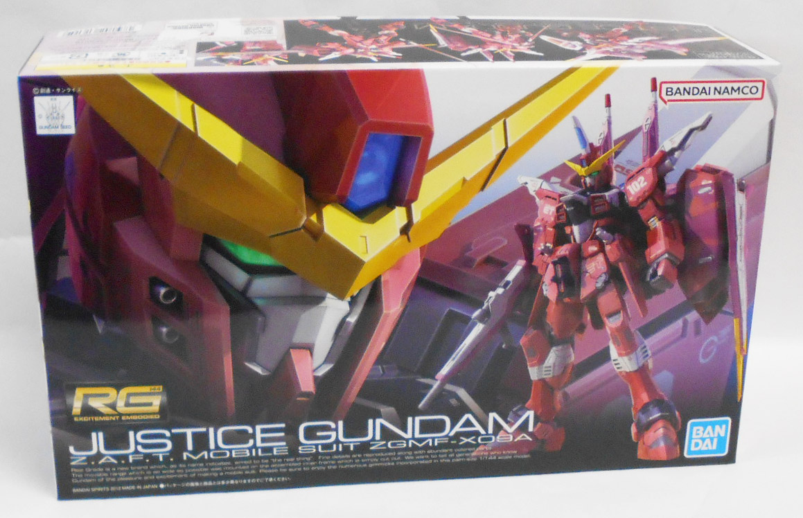 BANDAI ZGMF-X10A ジャスティスガンダム （1/144スケール リアル