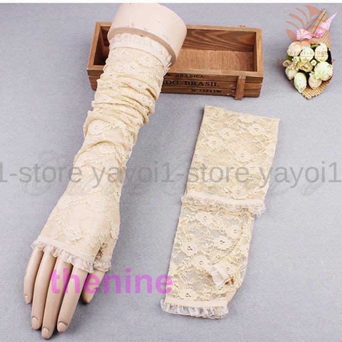  arm cover race uv gloves long lady's finger none UV cut cold sensation for summer thin ultra-violet rays measures sunscreen . diversion automobile Mai pcs Dance stylish 