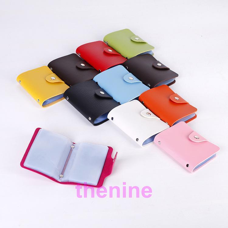  card-case 24 pcs storage card inserting credit card case card holder unisex man and woman use men's lady's man woman fashion accessories 