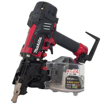 HiKOKI HiKOKI 高圧ロール釘打機 NV65HR2（S）ケース付（ハイゴールド