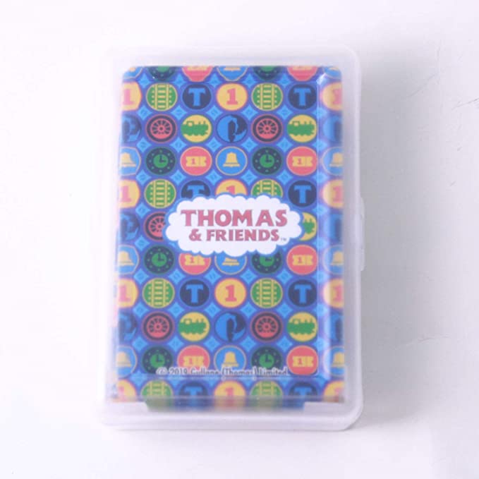  паровозик Томас пластиковый карты карта семья ... подарок .... в кейсе паровоз детский Kids party отметка ..