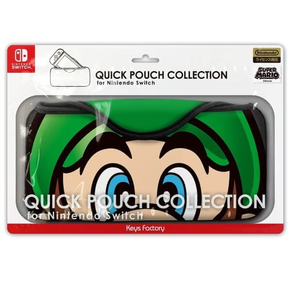 QUICK POUCH COLLECTION for Nintendo Switch ルイージ CQP-004-2