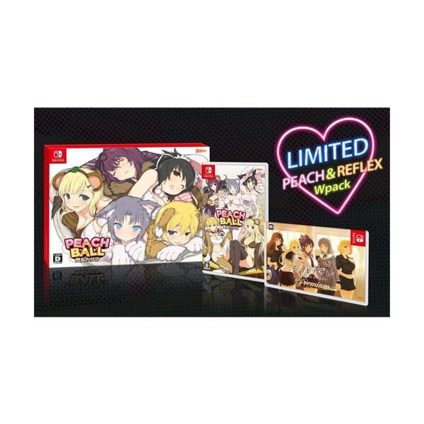 Switch】 PEACH BALL 閃乱カグラ ピーチ&リフレ限定Wパック Switch】 PEACH BALL 閃乱カグラ ピーチ&リフレ限定Wパック