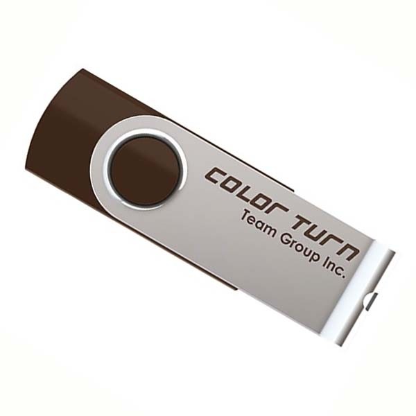 Team Group Color Turn E902 USB2.0 TG032GE902CX （32GB ブラウン） USBメモリの商品画像