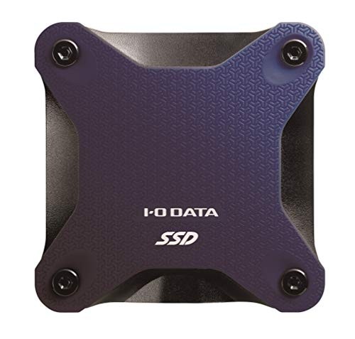 I-O DATA HNSSD-960NV [HNSSDシリーズ 960GB ネイビー] 外付けSSD - 最
