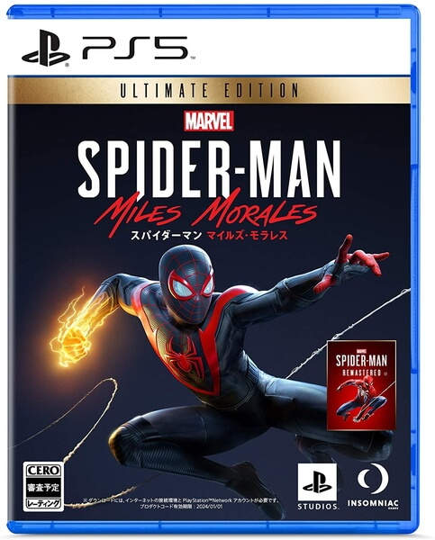 SONY 【PS5】 Marvel's Spider-Man: Miles Morales [Ultimate Edition] PS5用ソフト（パッケージ版）の商品画像