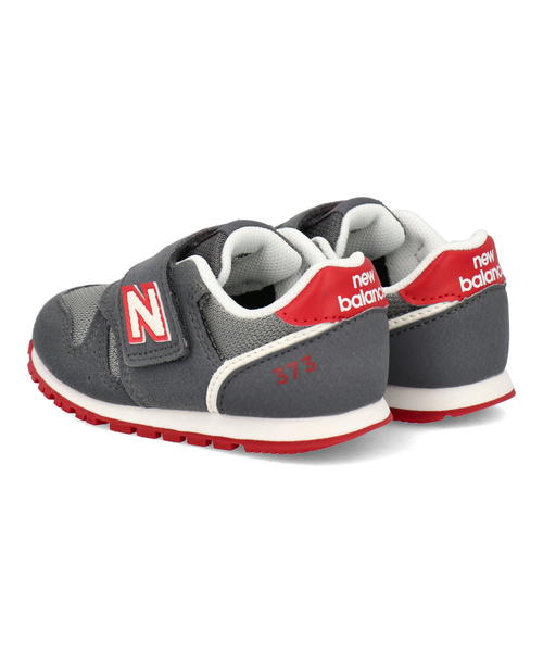 new balance New balance IZ373 baby спортивные туфли one ремень ребенок обувь Kids обувь 616373 XR2 серый красный 