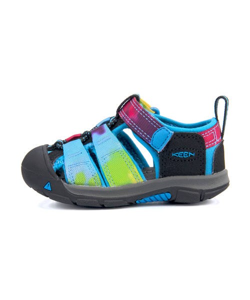 KEEN ключ nTODDLERS NEWPORT H2 детские сандалии to гонг - новый порт H2 1021495 Rainbow Thai большой 