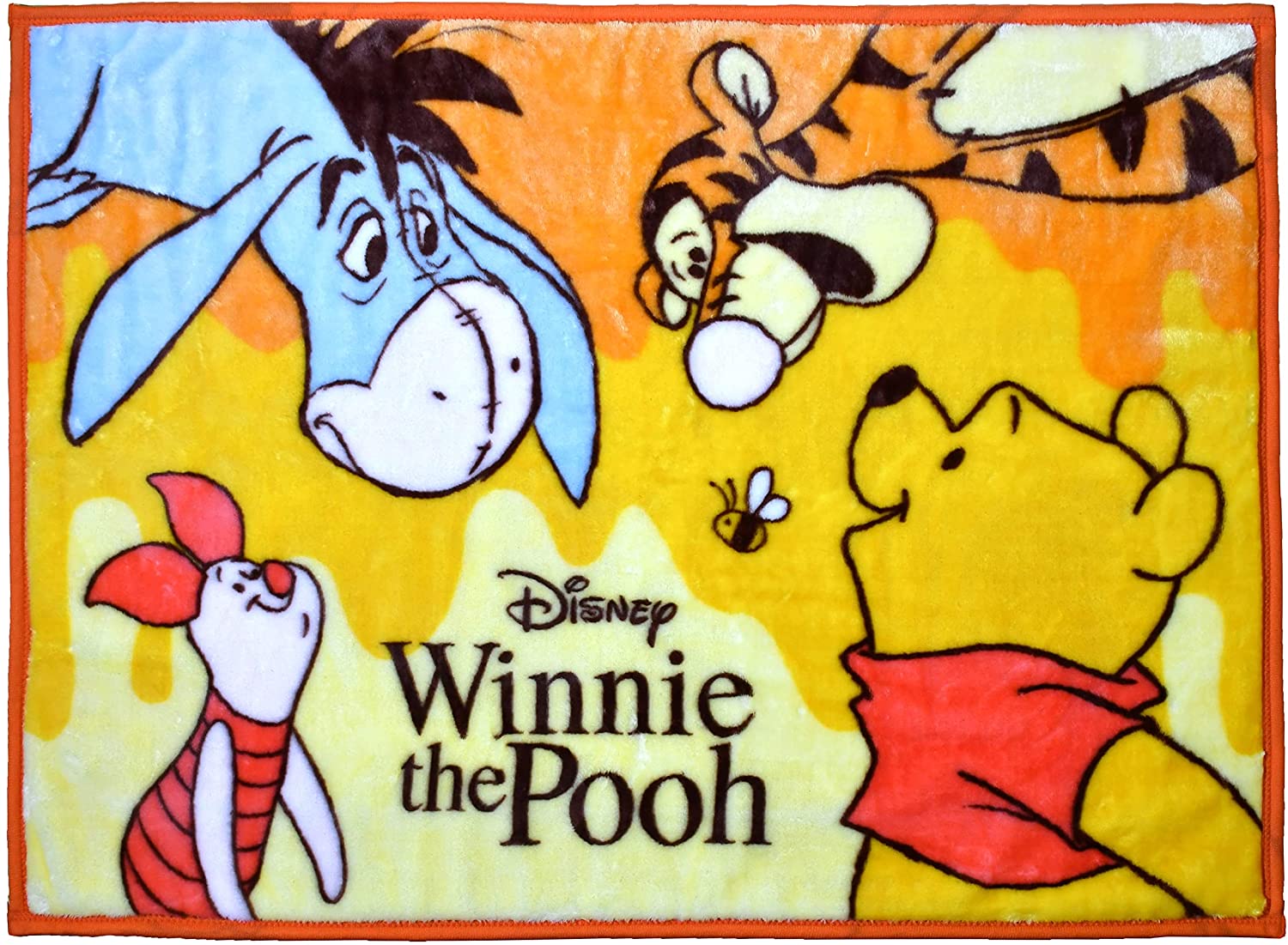  Винни Пух happy сладкий покрывало на колени одеяло покрывало заднее крыло Kett 70×100cm Disney герой круг .2245024000