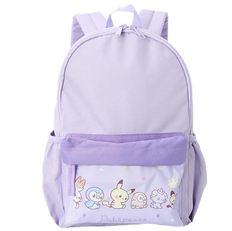  Pocket Monster rucksack Pokemon maru yosiDPKP-3901 reflector attaching girl Kids character rucksack purple 