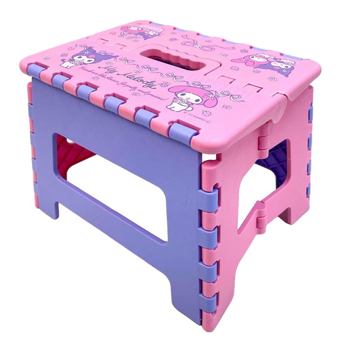  step tool folding step‐ladder My Melody black mi Pochacco handle gyo Don Cinnamoroll Sanrio character step chair chair 