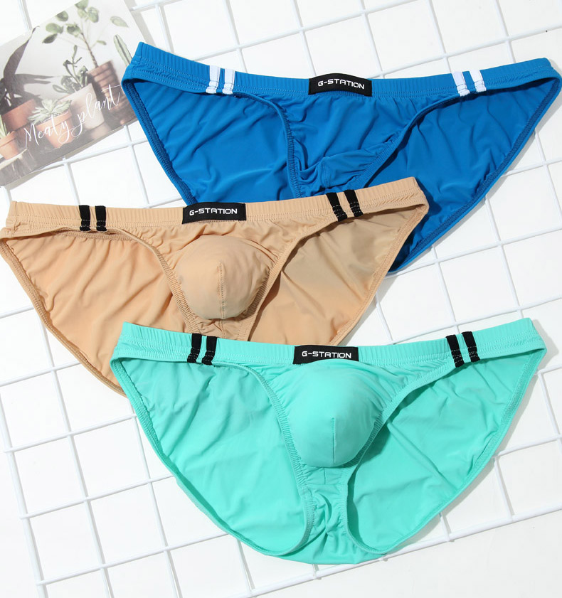  bikini Brief G-Stationji- station Ms gold .. swimsuit manner bikini full back man underwear solid sewing tag less White Day 