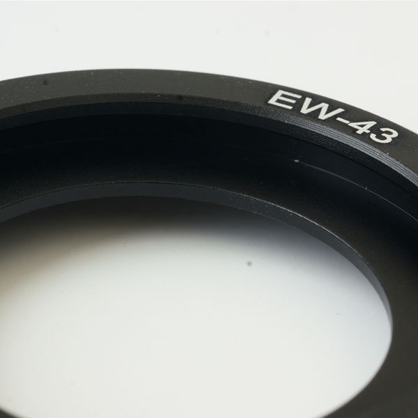 [EW-43] Canon lens hood made of metal Canon single‐lens reflex for exchange lens EF-M22mm F2 STM for EW-43 interchangeable goods 
