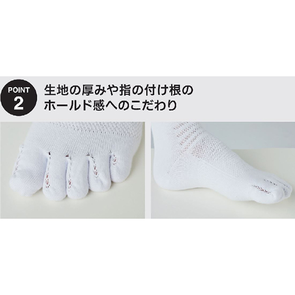 [DESCENTE] Descente bare- Ishikawa .. игрок совместная разработка 5 пальцев super короткие носки (DVB9135)(WHT) белый [ посылать за товар ]