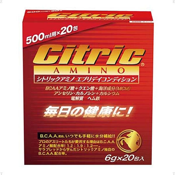 シトリックアミノ メダリストジャパン シトリックアミノ エブリディコンディション 6g 20包入 × 1個 BCAAの商品画像