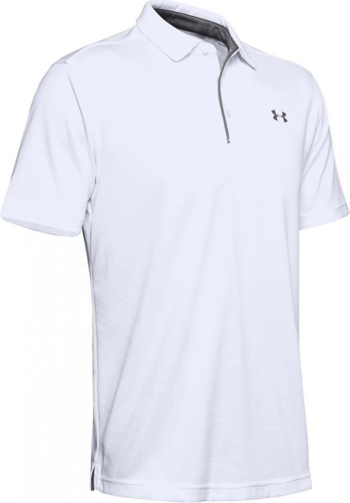 UNDER ARMOUR UAテック ポロ （ゴルフ/MEN） 1290140 （100 White/Graphite） ゴルフシャツの商品画像
