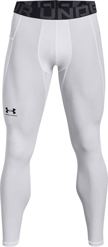 [UNDER ARMOUR] Under Armor UA нагрев механизм armor - леггинсы мужской (1361586)(100) белый / черный [ посылать за товар ]