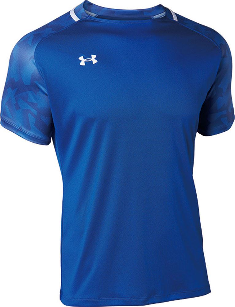 [UNDER ARMOUR] Under Armor UA команда джерси - Short рукав рубашка графика мужской (1365021)(400) Royal [ посылать за товар ]