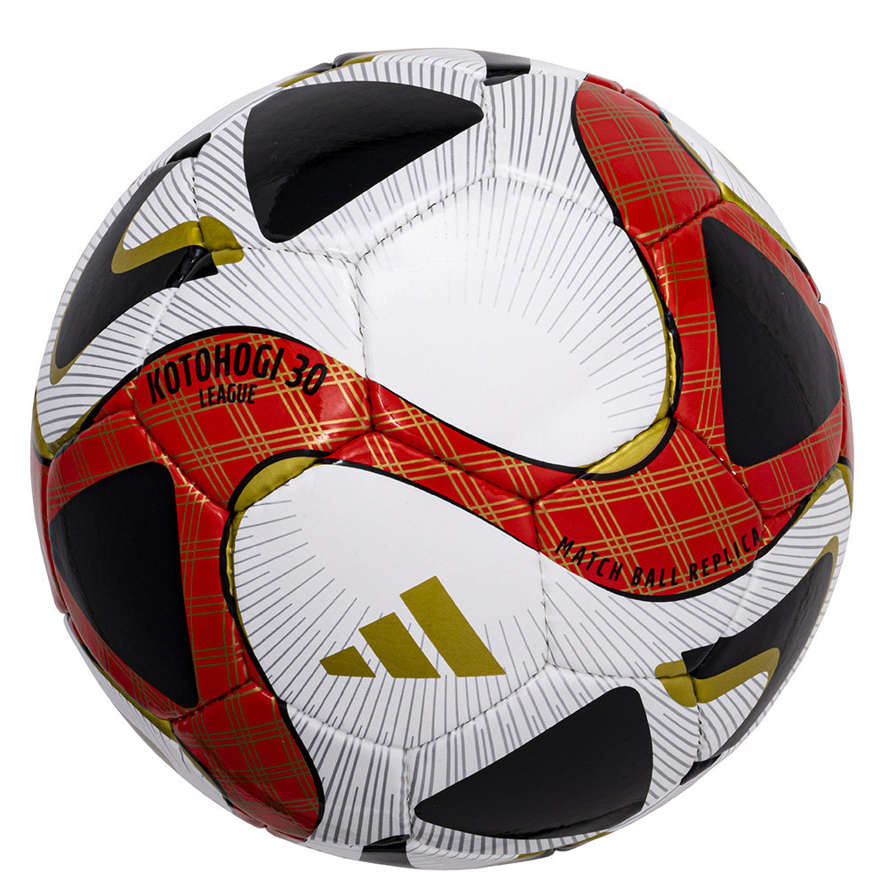 adidas コトホギ30 リーグ 4号球 AF4571J （ホワイト/レッド） サッカーボールの商品画像