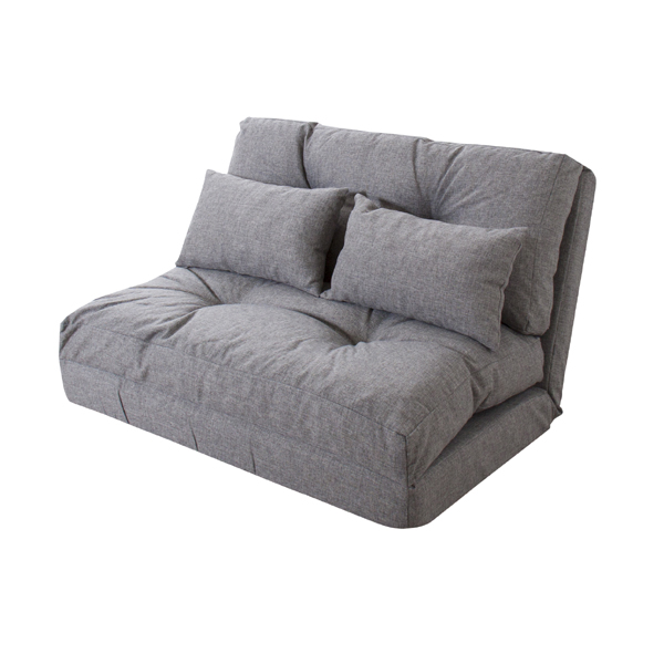 トルクート 折り畳みワイドソファベッド W900×D660～1900×H115～550mm