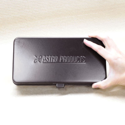 AP metal case L black [ storage adjustment small box case small articles storage steel box ][ Astro Pro daktsu]