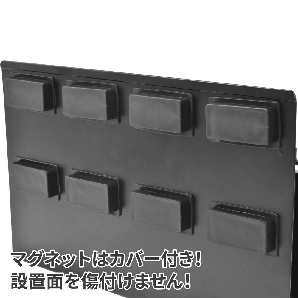 AP magnet spray can holder deep type black l can can holder can gauge spray storage magnet magnet holder deep type [ tool DIY]