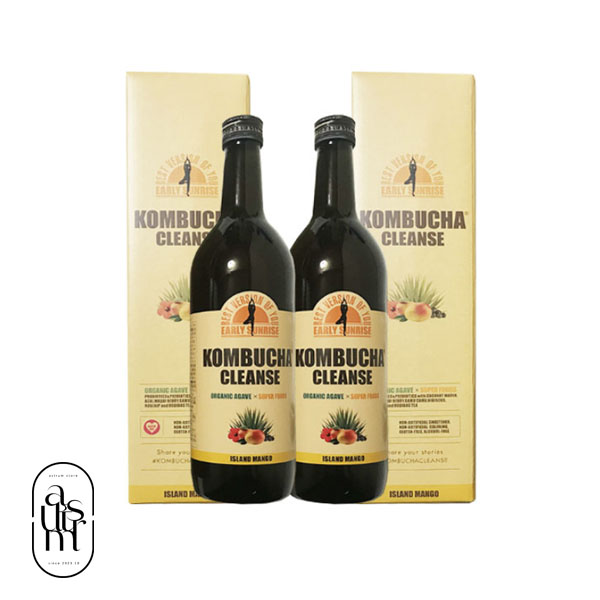 KOMBUCHA CLEANSE マンゴー 2本〜720ml KOMBUCHA CLEANSE コンブチャクレンズ 720ml×2本 ダイエットドリンク