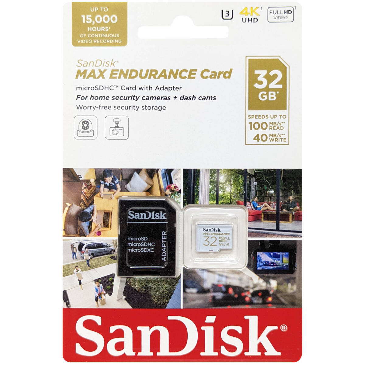 SanDisk MAX ENDURANCE SDSQQVR-032G-GN6IA （32GB） MicroSDメモリーカードの商品画像