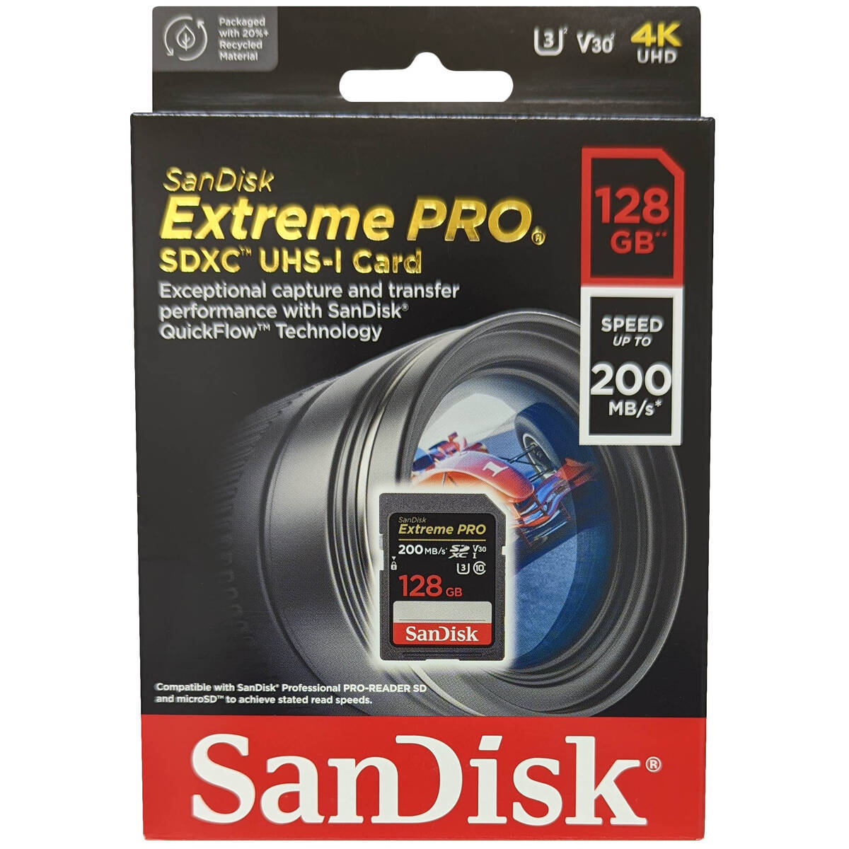 SanDisk Extreme PRO SDSDXXD-128G-GN4IN （128GB） SDカードの商品画像