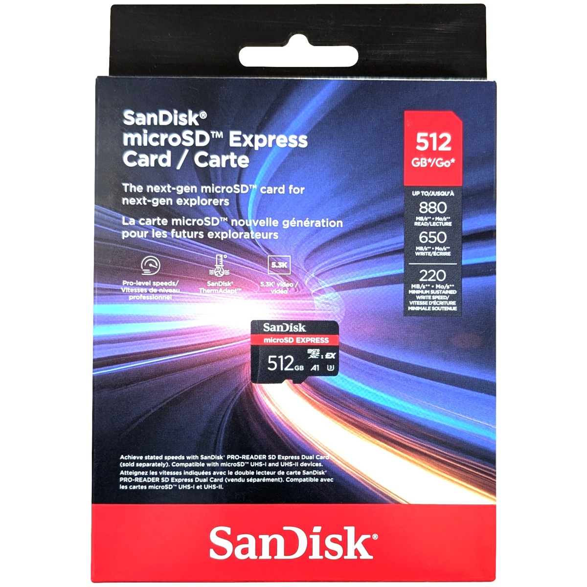 microSD Express SDSQXFN-512G-GN4NN （512GB）の商品画像