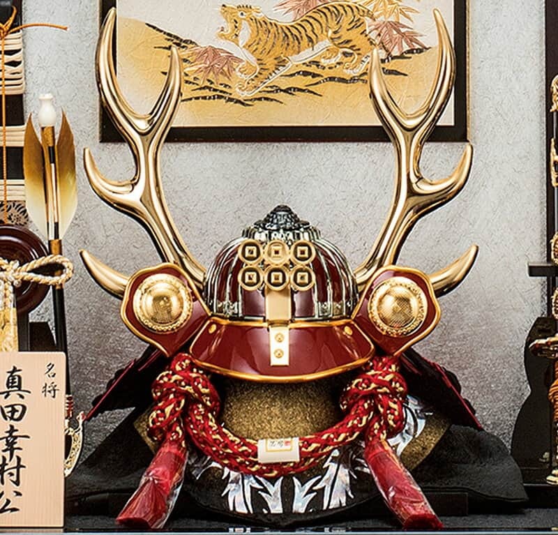 五月人形 真田幸村 兜ケース飾り 兜飾り 平安一甲作 名将兜飾り 10号 パノラマケース H035 Moys 003 H295 Moys 006 人形専門店 ひなの里 通販 Yahoo ショッピング