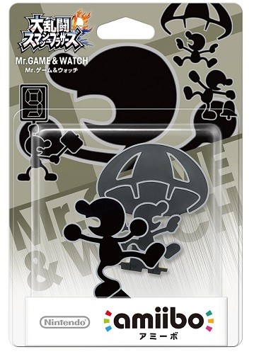 任天堂 amiibo Mr.ゲーム＆ウォッチ 大乱闘スマッシュブラザーズシリーズの商品画像