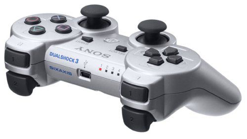 ソニー・インタラクティブエンタテインメント ワイヤレスコントローラ（DUALSHOCK 3）CECHZC2JSS（サテン・シルバー） プレイステーション3用コントローラーの商品画像