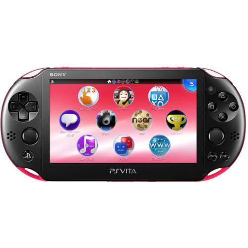 PlayStation Vita （PCH-2000シリーズ） Wi-Fiモデル ピンク/ブラック PCH-2000ZA15の商品画像