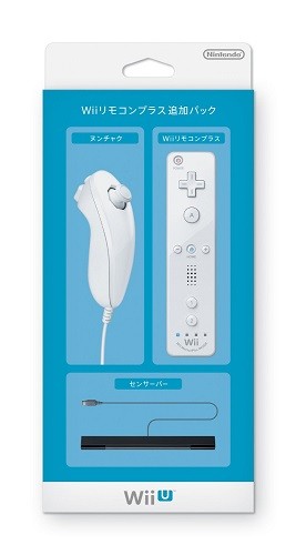 任天堂 Wii U Wiiリモコンプラス追加パック シロ（shiro） Wii U用コントローラーの商品画像