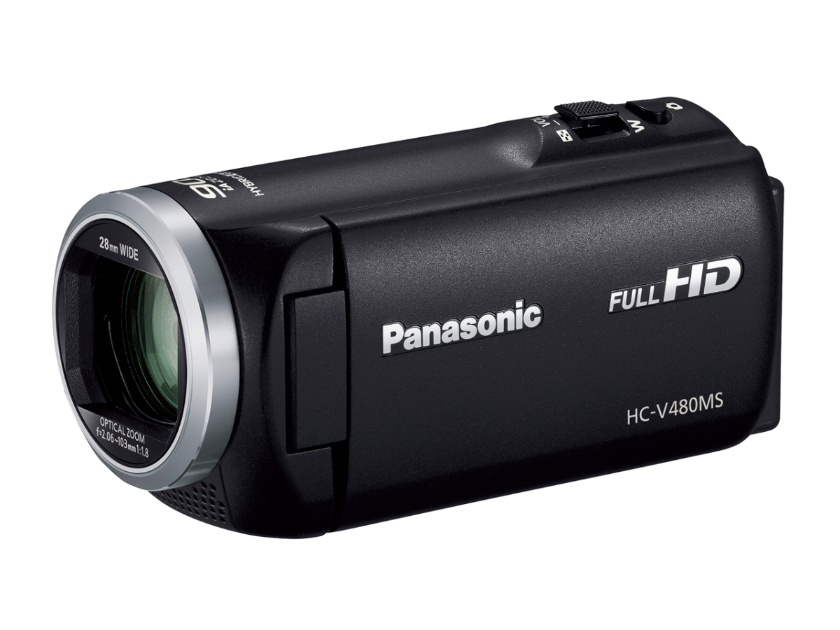 パナソニック ビデオカメラ HC-V480MS-K （ブラック） ビデオカメラ