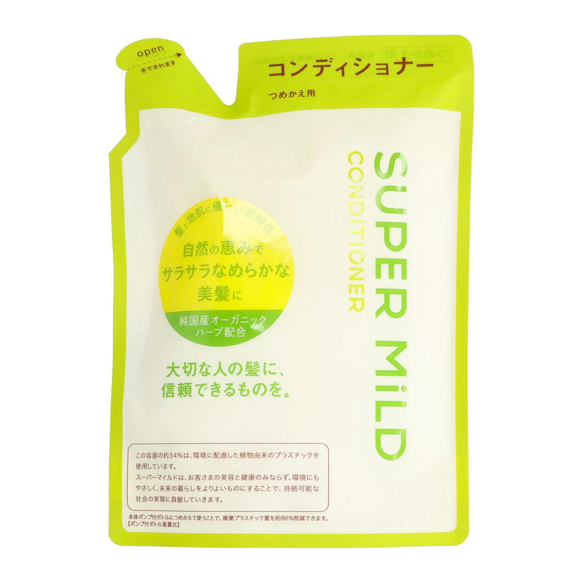 スーパーマイルド コンディショナー 詰替用 400ml ×1の商品画像